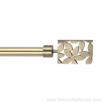 French metal curtain rod